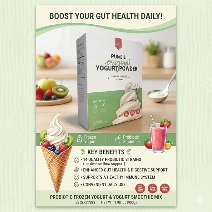 Probiotic Frozen Yogurt Mix Original Flavor