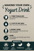 How to make your own yogurt drink with Pumjil