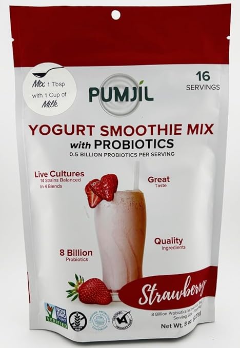 Yogurt Smoothie Mix Strawberry cane sugar/3g added