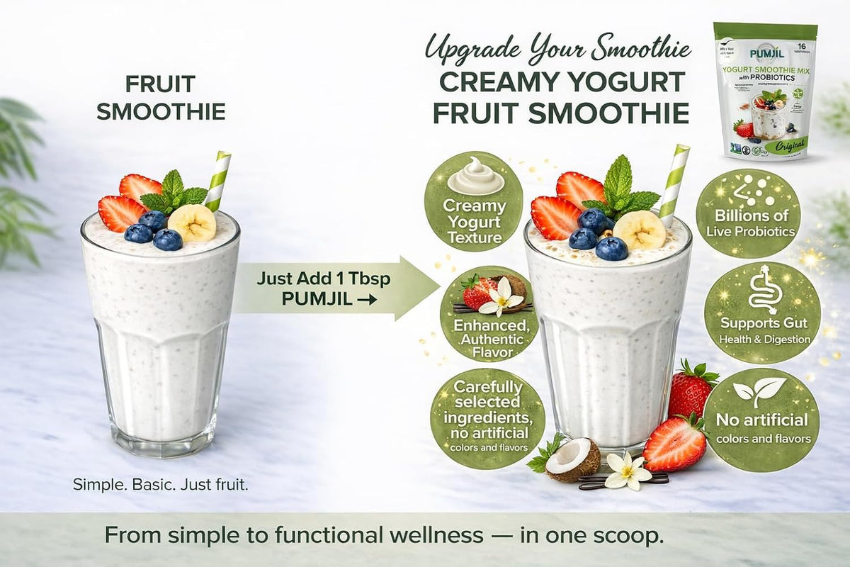 Pumjil Coconut yogurt smoothie mix