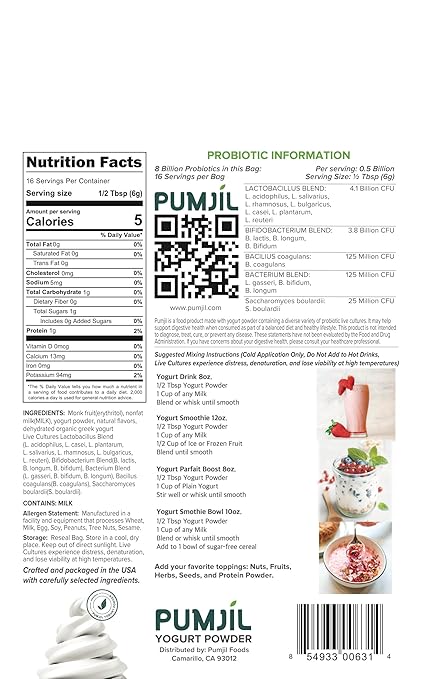 Yogurt Smoothie Mix Original NO ADDED SUGAR